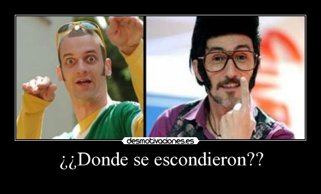 ¿¿Donde se escondieron?? - 