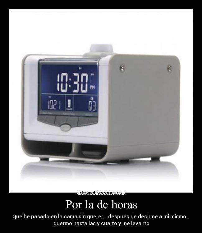 Por la de horas - 