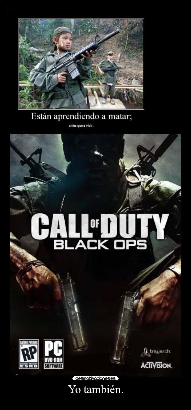 carteles desmotivaciones callof duty black ops desmotivaciones