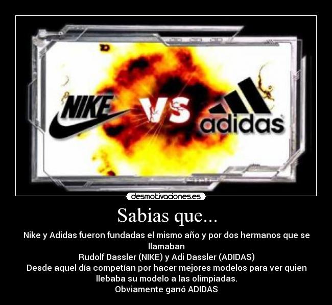 nike y puma hermanos