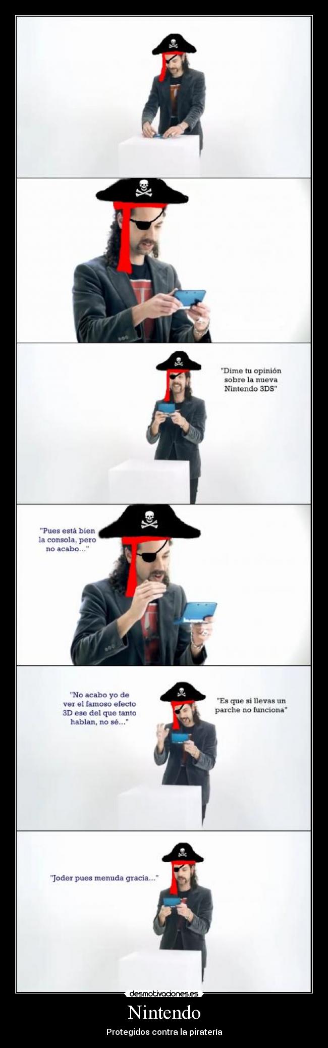 Nintendo - Protegidos contra la piratería