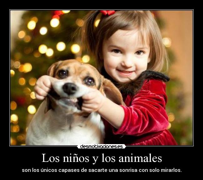 Los niños y los animales - 