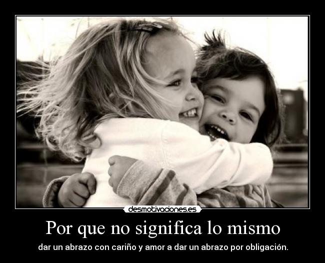 carteles abrazos desmotivaciones