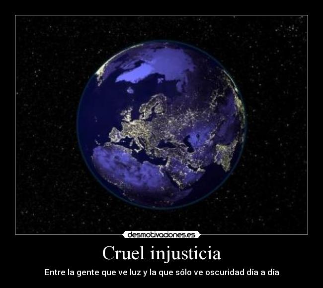 Cruel injusticia -