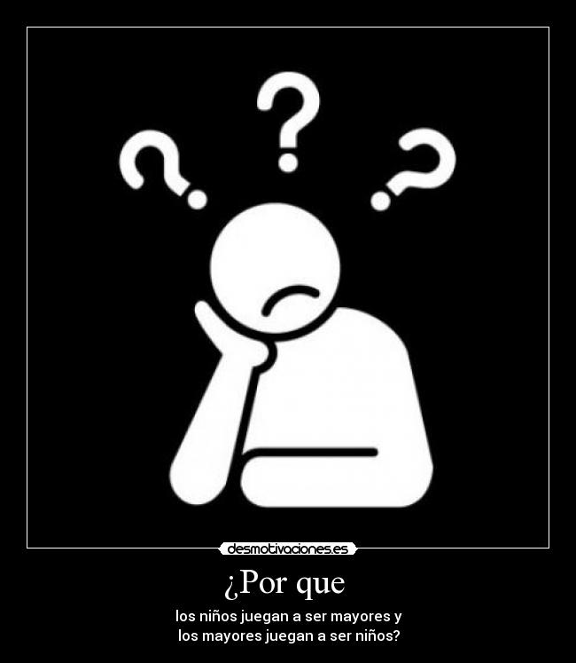 ¿Por que -