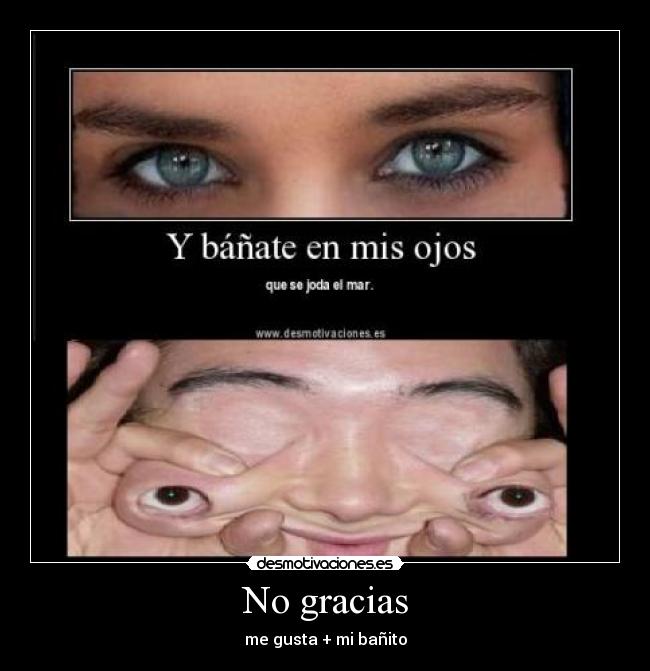 No gracias -