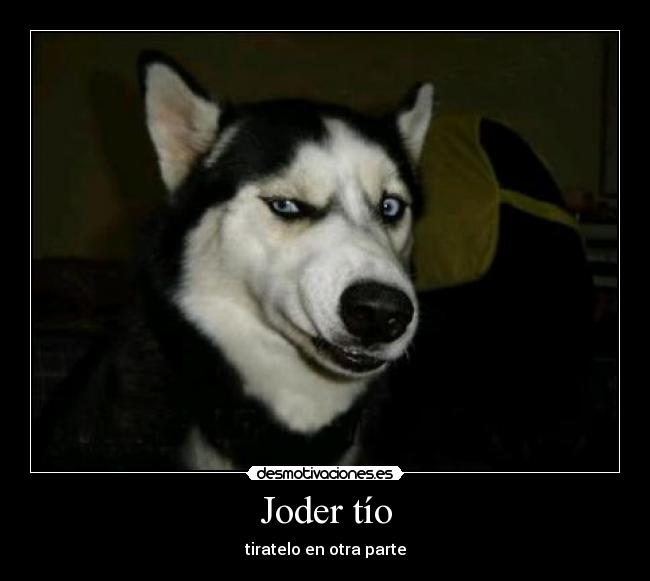 Joder tío - 
