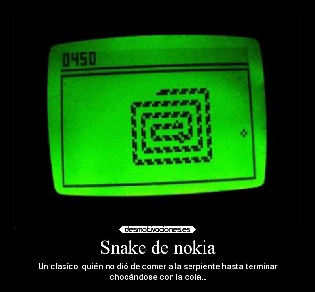 Snake de nokia - 