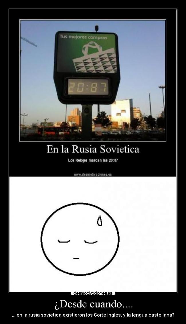 ¿Desde cuando.... -