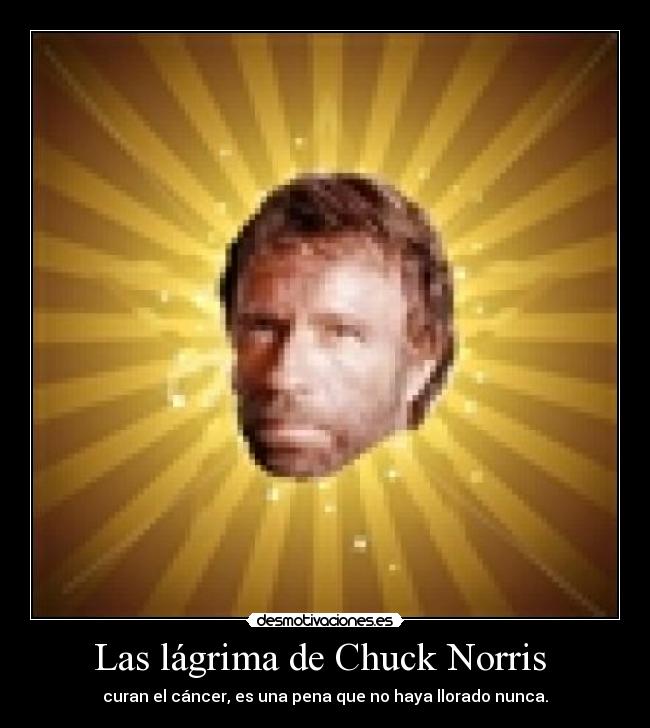 Las lágrima de Chuck Norris  - 