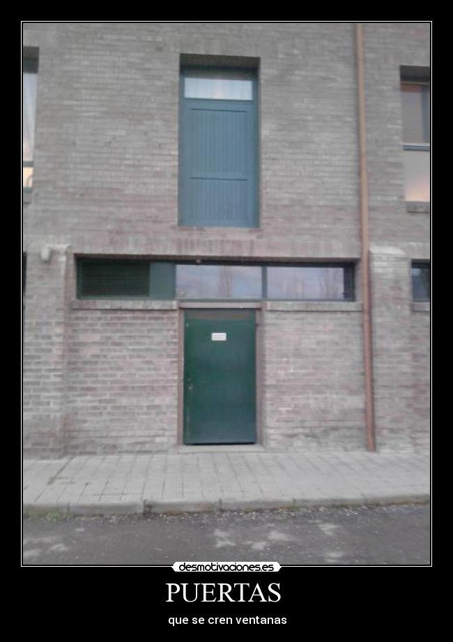 PUERTAS - que se cren ventanas