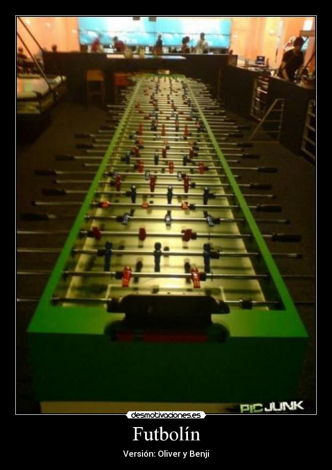 Futbolín - Versión: Oliver y Benji