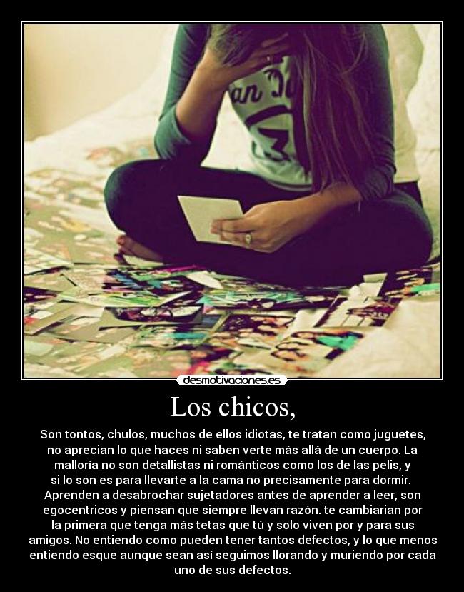 Los chicos, - 