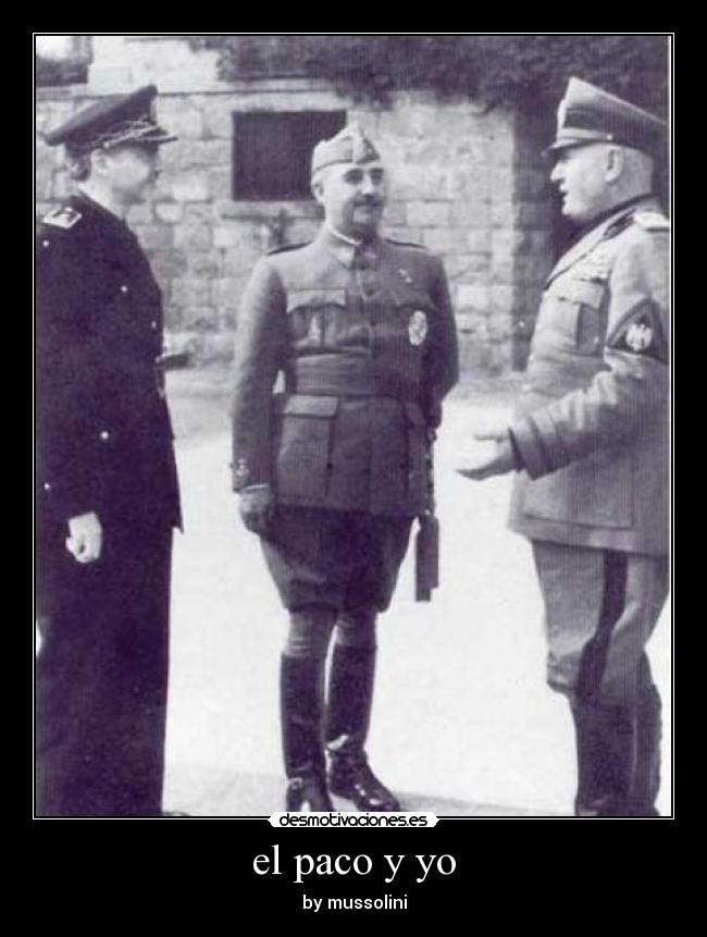 el paco y yo - by mussolini
