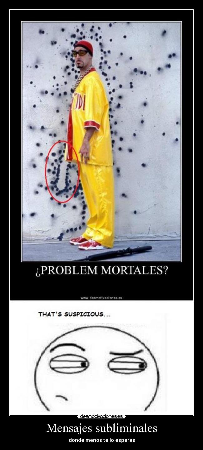 Mensajes subliminales - donde menos te lo esperas