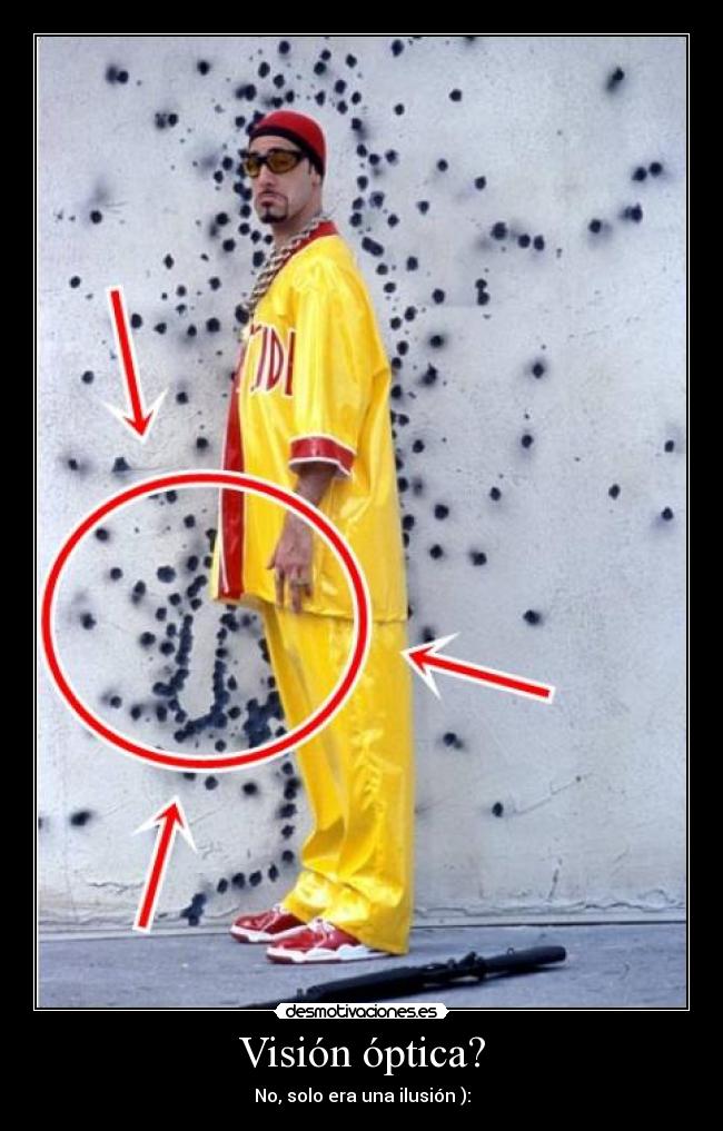 Visión óptica? - No, solo era una ilusión ):