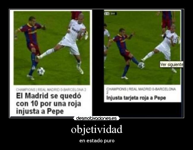 objetividad - en estado puro