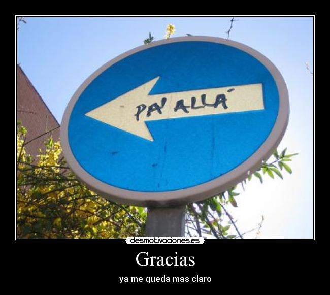 Gracias -