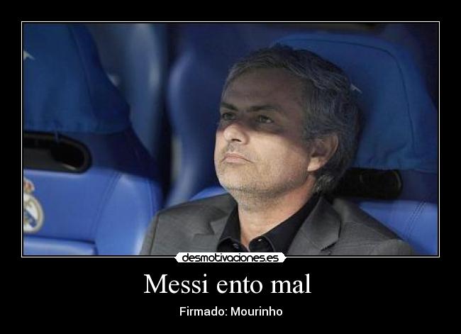 Messi ento mal -