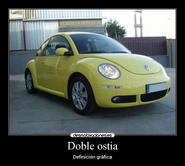 Doble ostia - Definición gráfica