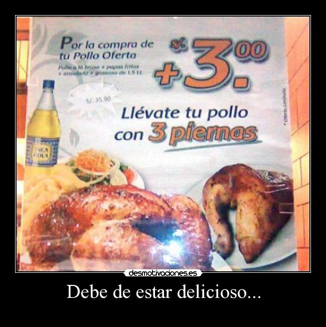 Debe de estar delicioso... - 