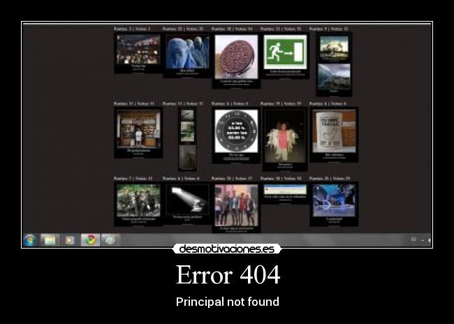 Error 404 -