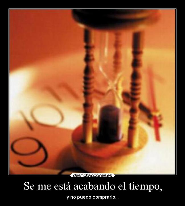 carteles tiempo desmotivaciones