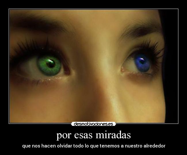 por esas miradas - 