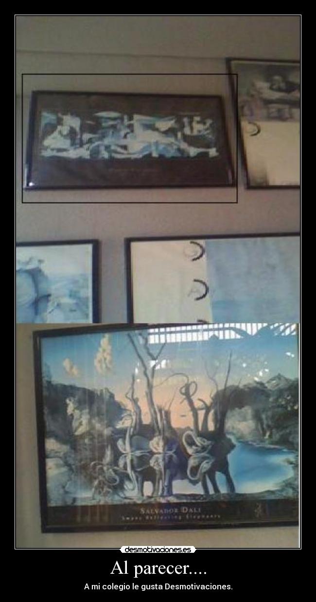 Al parecer.... - 