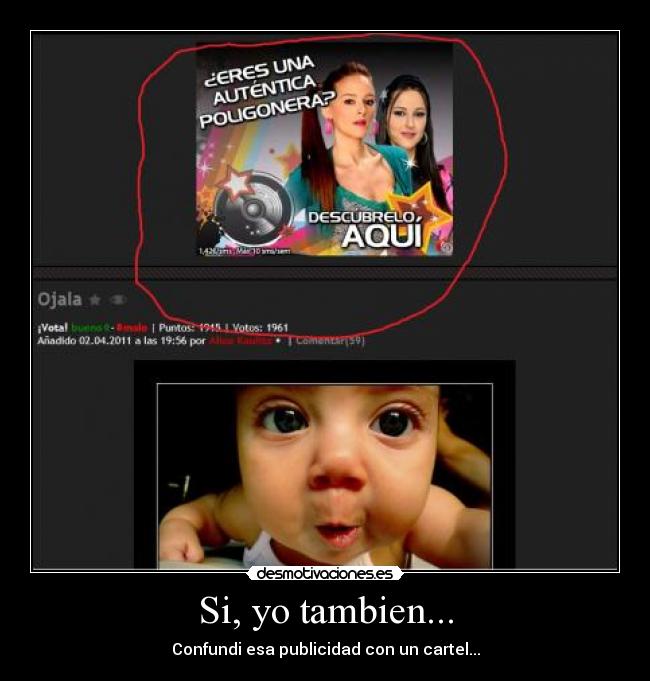 Si, yo tambien... - 