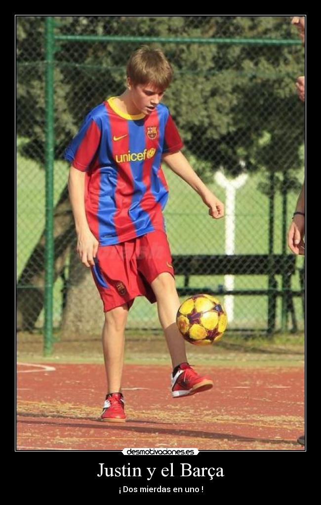 Justin y el Barça - 