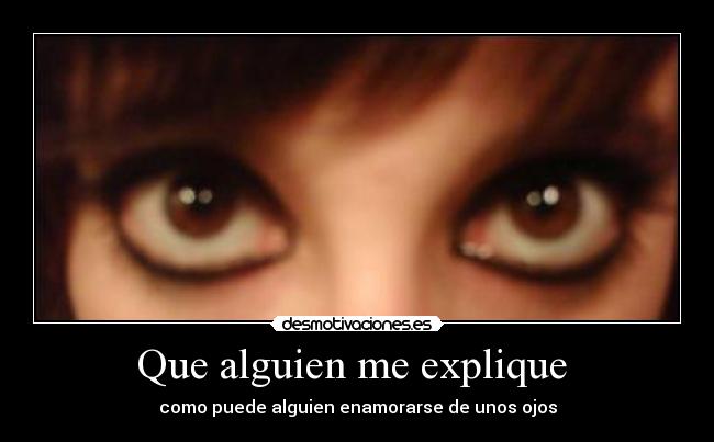 Que alguien me explique -