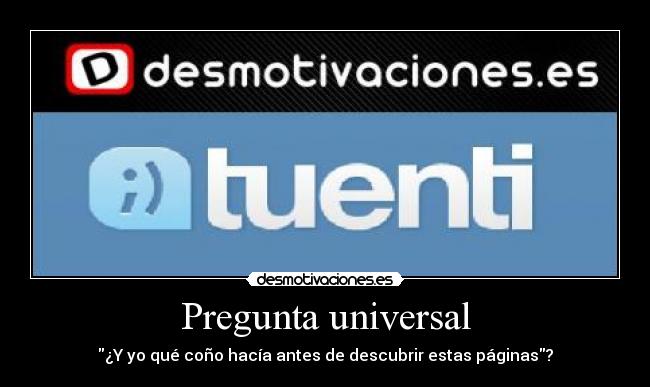 Pregunta universal - 