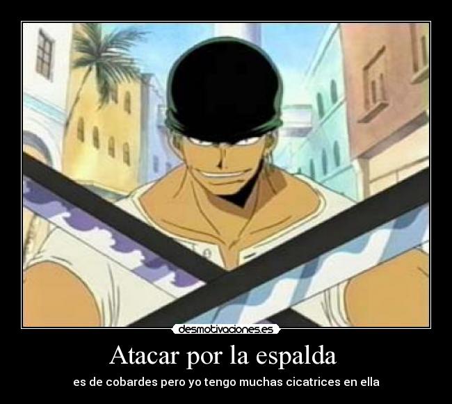 Atacar por la espalda  - 