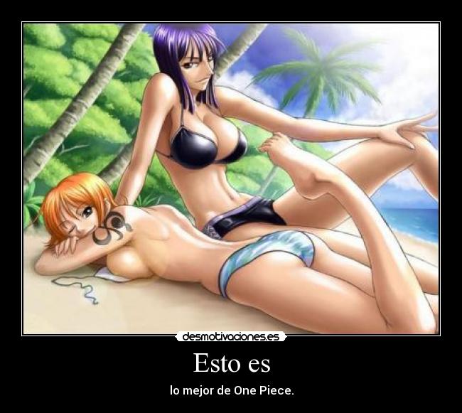 Esto es - lo mejor de One Piece.