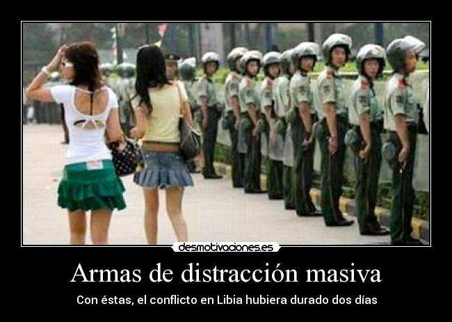Armas de distracción masiva -