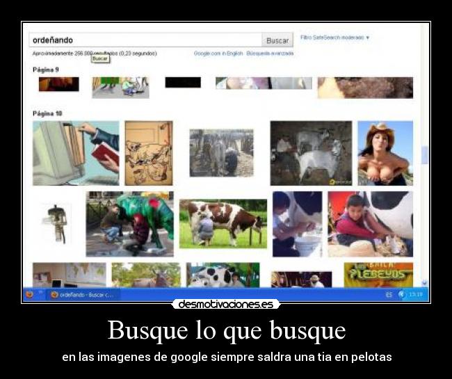Busque lo que busque - en las imagenes de google siempre saldra una tia en pelotas