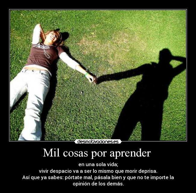 Mil cosas por aprender  - 