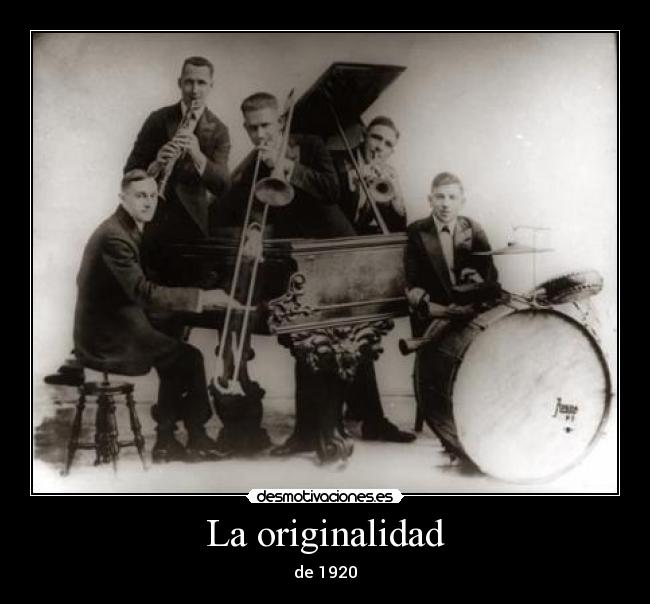 La originalidad -