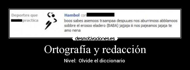 carteles malaredaccionortografia desmotivaciones