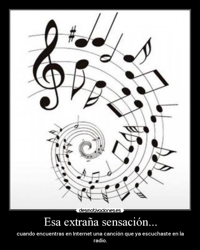 Esa extraña sensación... - 
