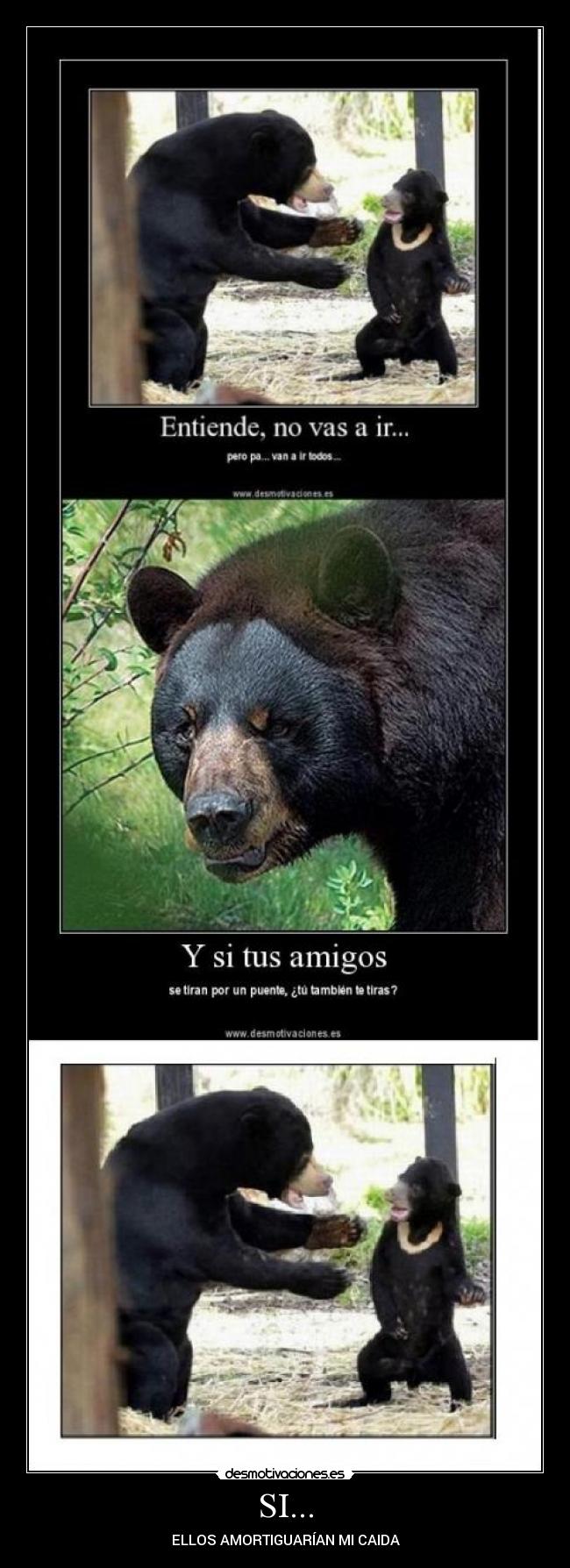 SI... - ELLOS AMORTIGUARÍAN MI CAIDA