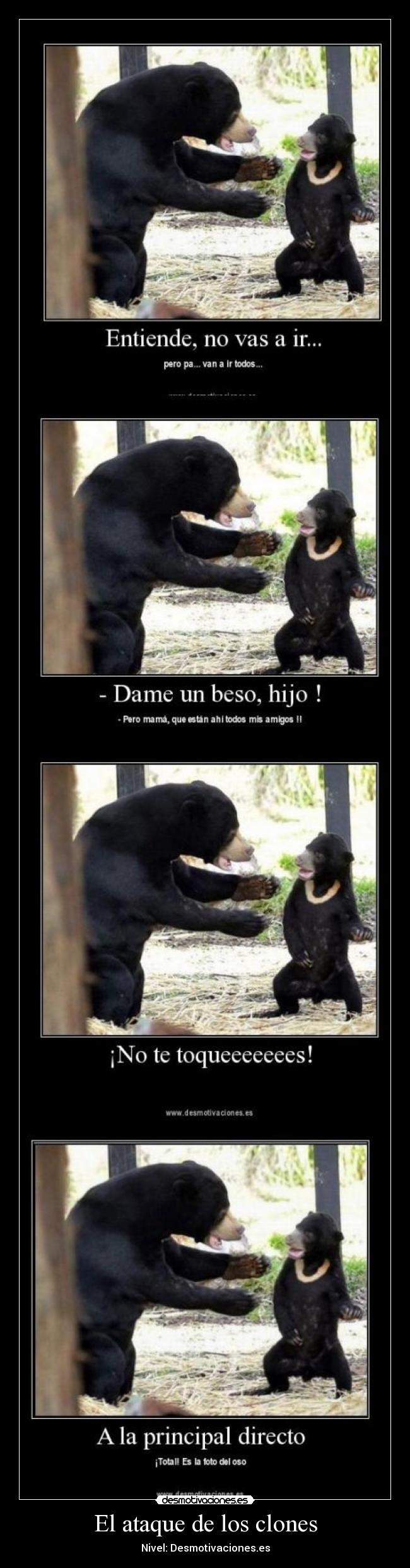 El ataque de los clones - Nivel: Desmotivaciones.es