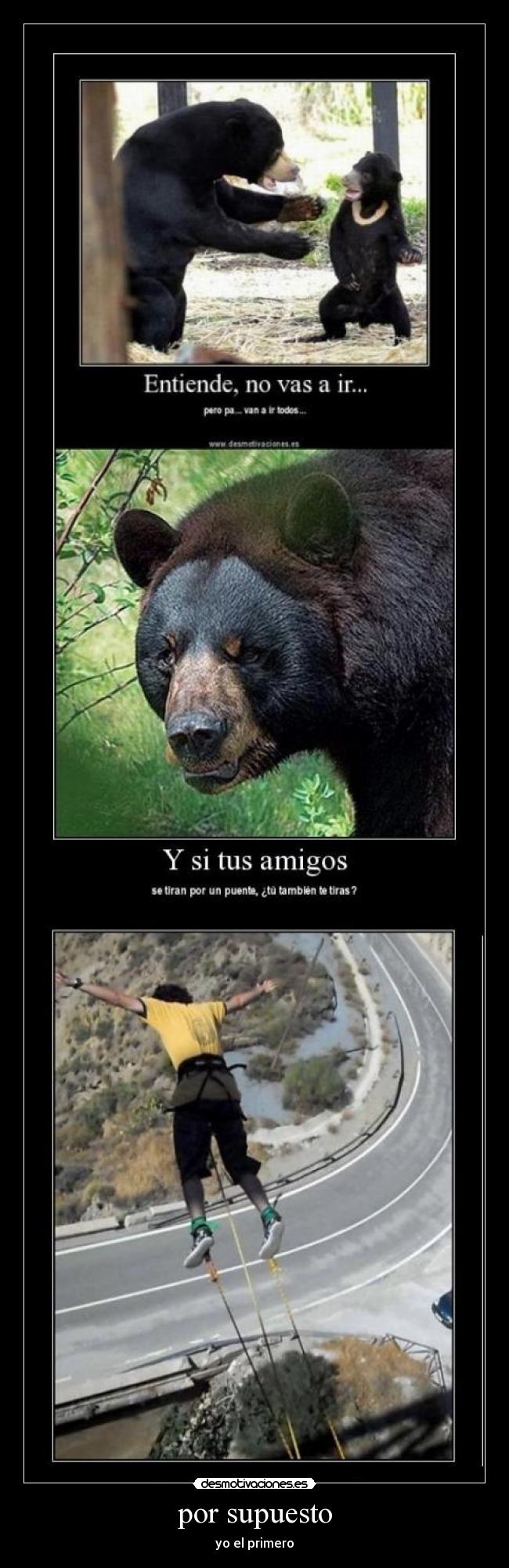 por supuesto - yo el primero