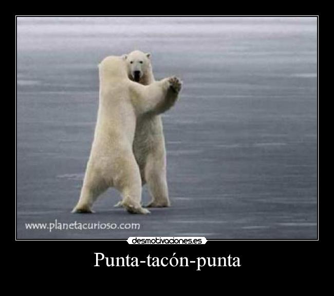 Punta-tacón-punta -