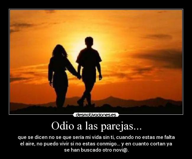 Odio a las parejas... - 