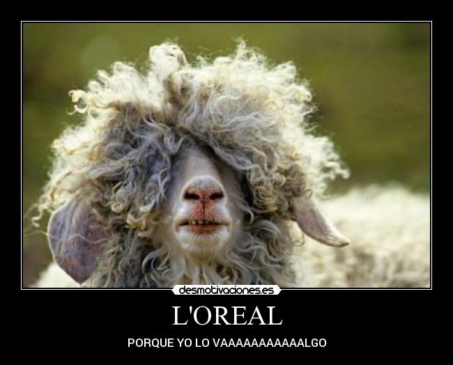 LOREAL - PORQUE YO LO VAAAAAAAAAAALGO