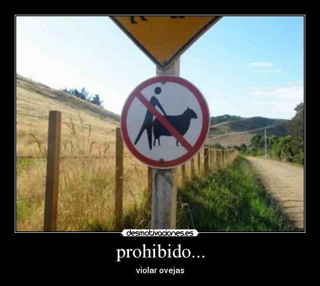 prohibido... -