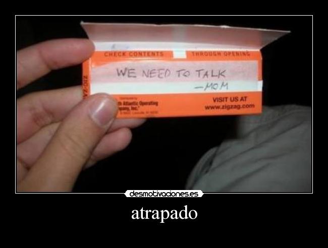 atrapado - 