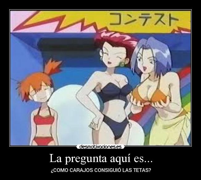 carteles pokemon tetas desmotivaciones